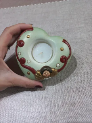 Portacandele Thun a forma di cuore