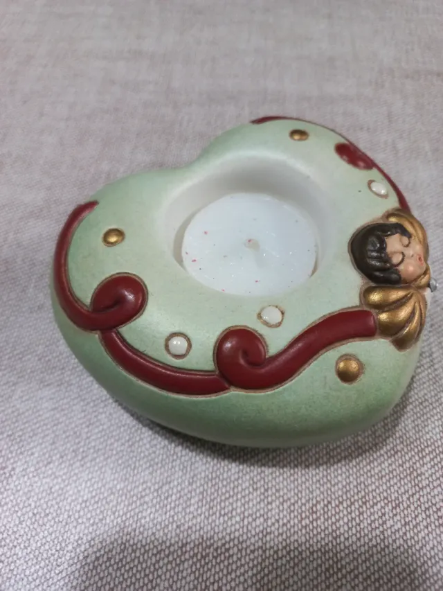 Portacandele Thun a forma di cuore