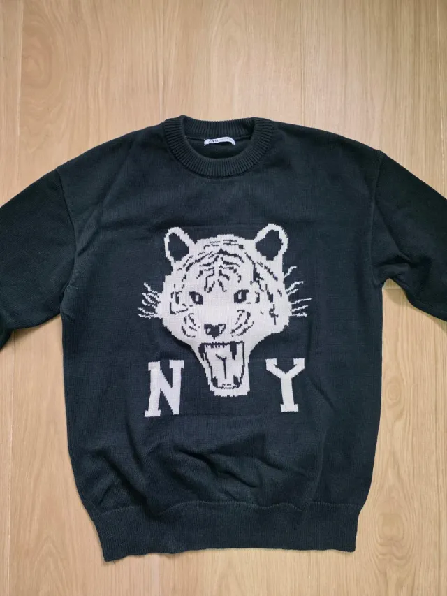 Jersey Zara Tigre Talla M Descatalogada