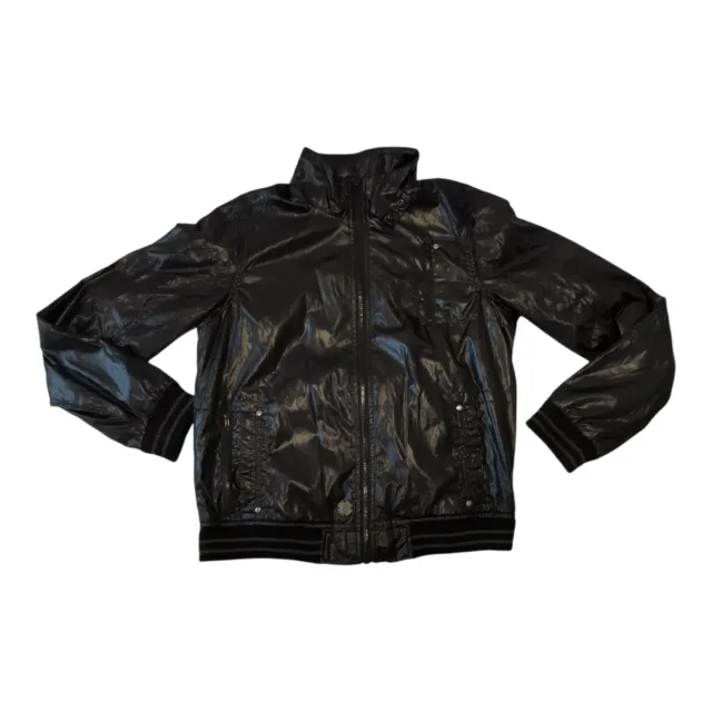 Chaqueta entretiempo negra talla 16