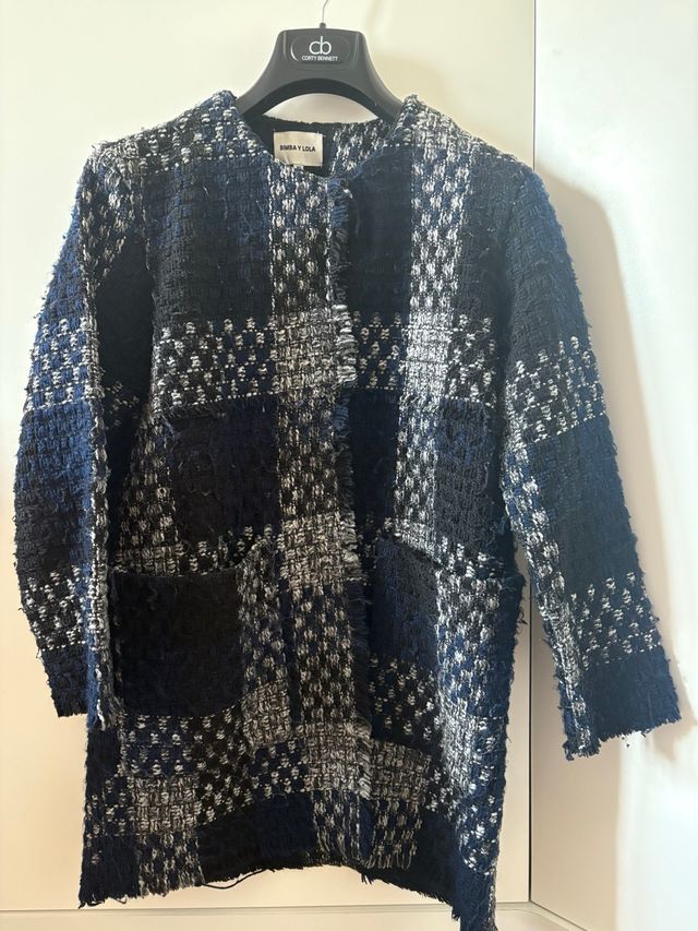 Abrigo cuadros BIMBA Y LOLA