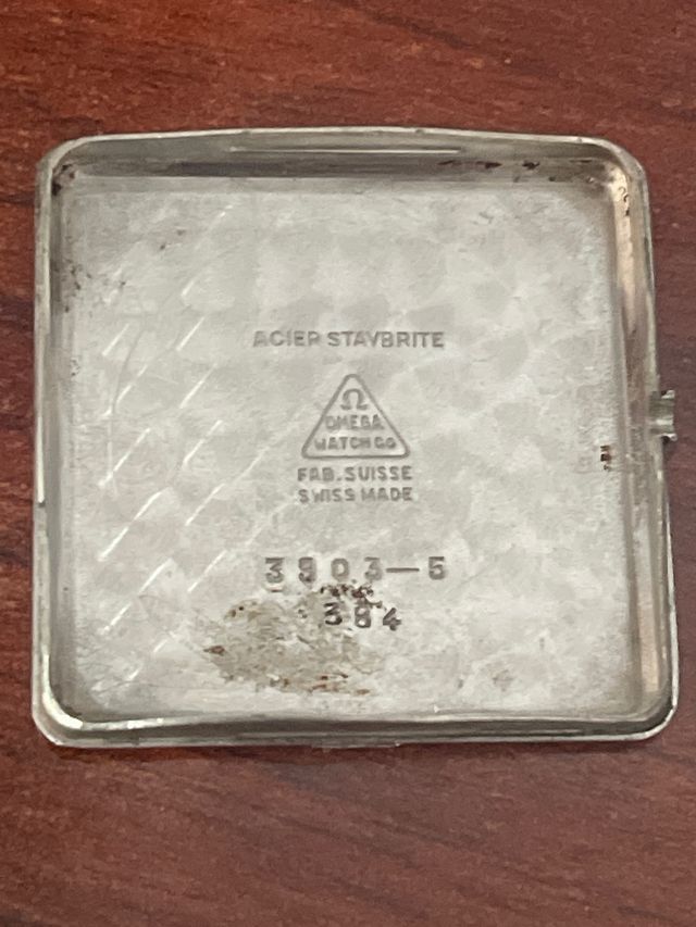 Reloj Omega Bumper Raro