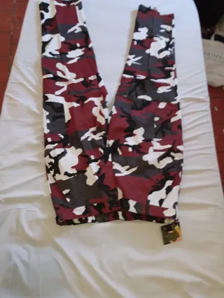 Pantalón militar camuflaje vintage