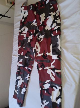 Pantalón militar camuflaje vintage