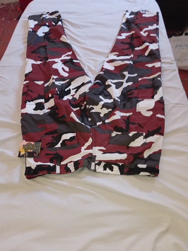 Pantalón militar camuflaje vintage