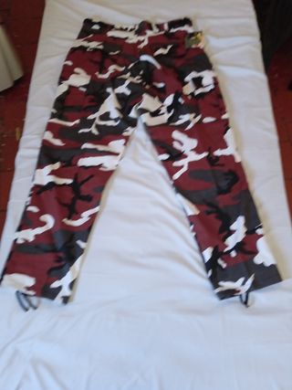 Pantalón militar camuflaje vintage