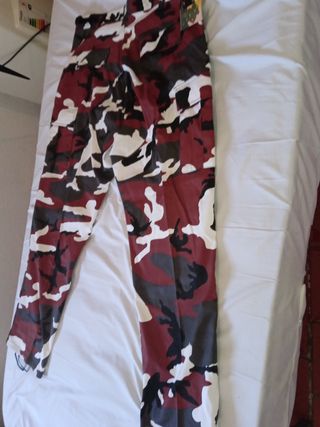 Pantalón militar camuflaje vintage