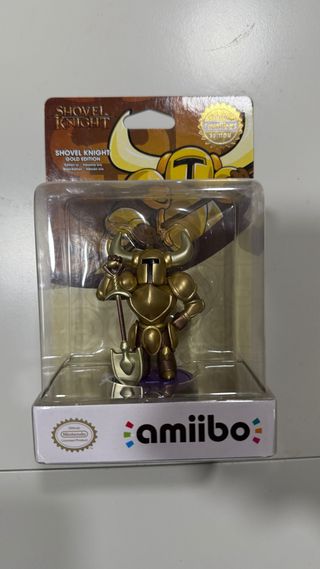 Shovel Knight Gold Amiibo Nintendo