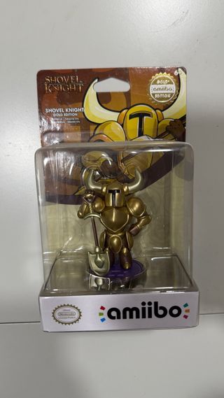 Shovel Knight Gold Amiibo Nintendo