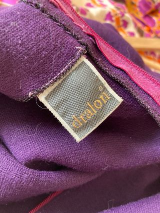 Vestido años 60 morado