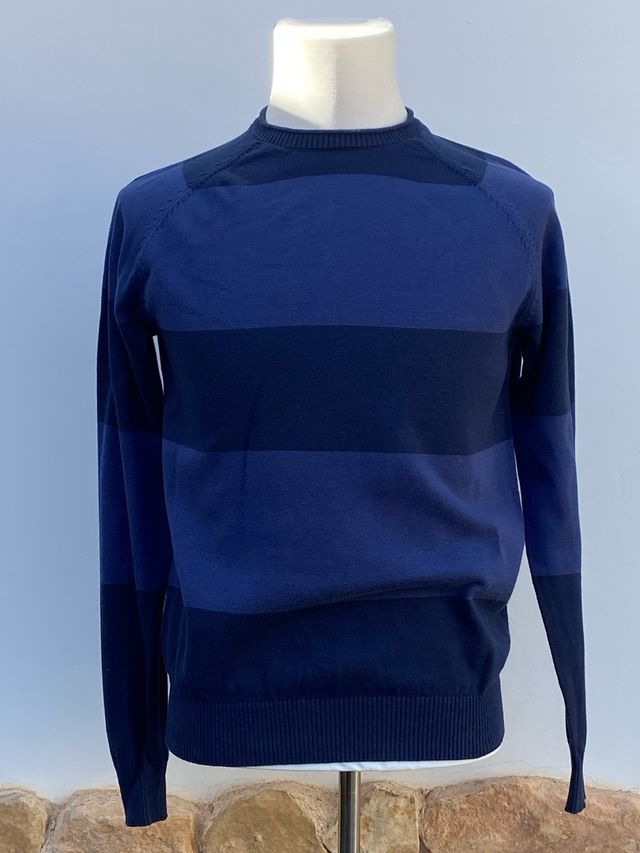 Jersey Springfield Rayas Azul Marino