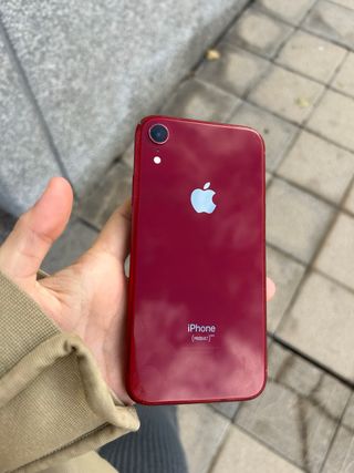 iPhone XR Rosso Batteria 100%