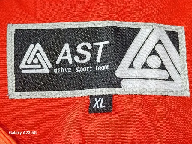 Pantaloni sci uomo AST arancioni