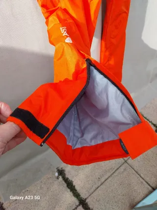 Pantaloni sci uomo AST arancioni