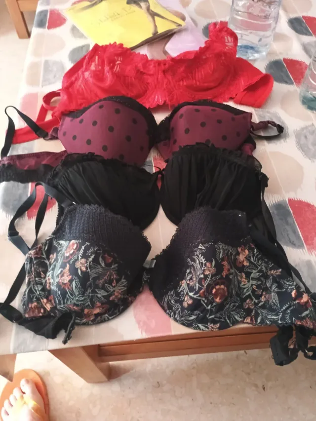 Pack 4 Sujetadores Talla 95B