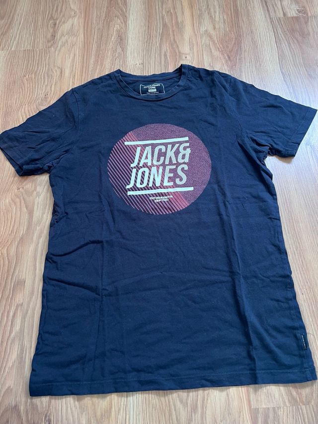Camiseta Jack&Jones Negra Talla M