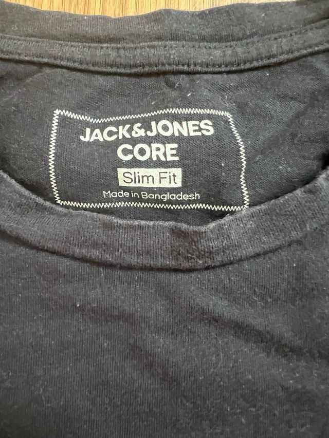 Camiseta Jack&Jones Negra Talla M