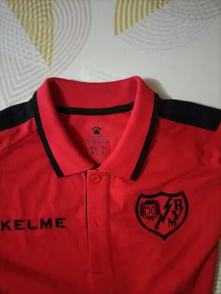 Polo Kelme Rayo Vallecano Rojo Talla M