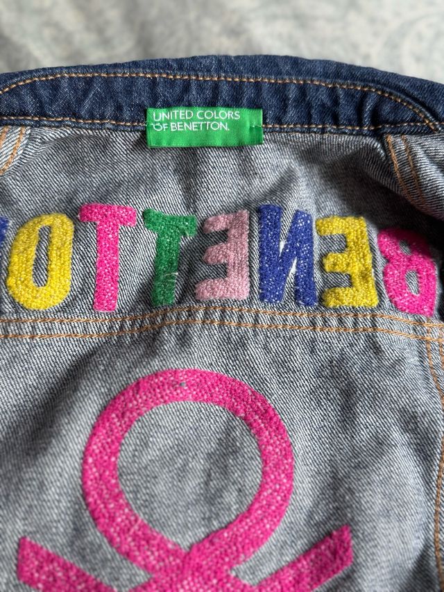 Cazadora vaquera niña