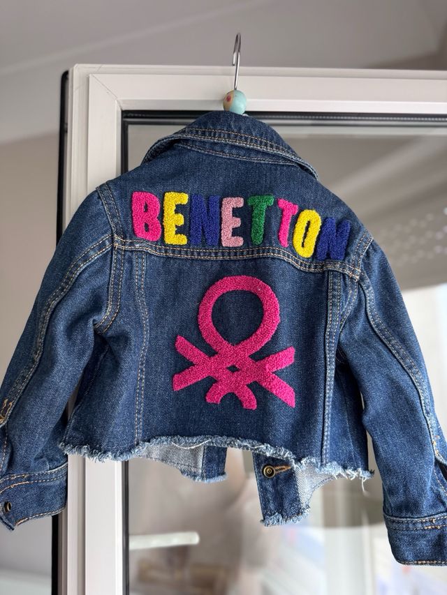 Cazadora vaquera niña