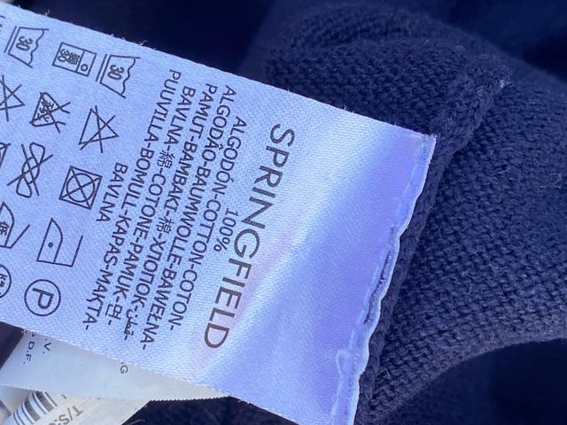 Jersey Springfield Rombo Azul y Verde