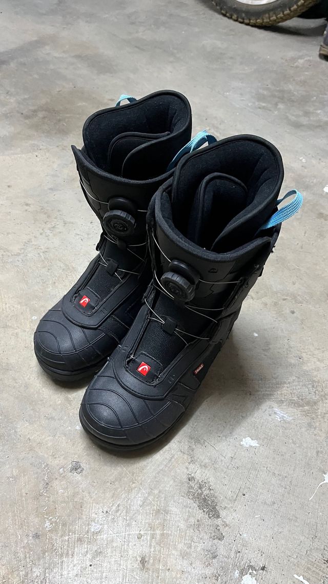 Botas de Snowboard Head Boa Negro/Turquesa