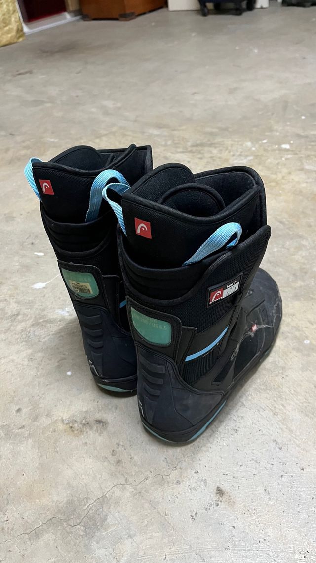 Botas de Snowboard Head Boa Negro/Turquesa