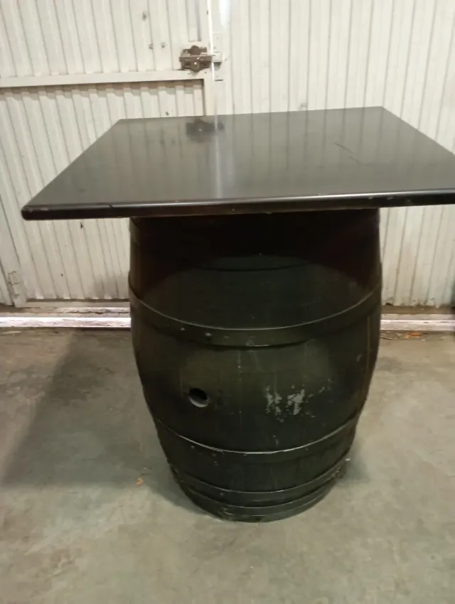 Mesa Barrica Barril 1m Alto