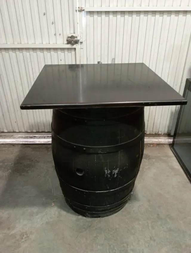 Mesa Barrica Barril 1m Alto