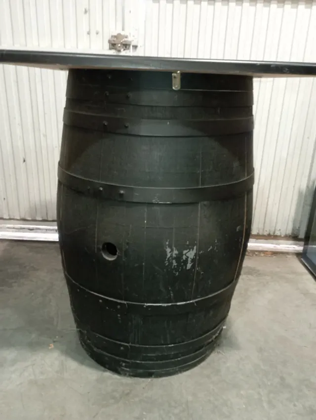 Mesa Barrica Barril 1m Alto