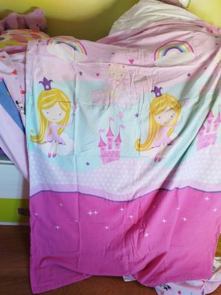 Funda nordica 90 + edredon+2 fundas (también separ