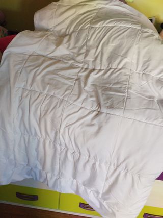 Funda nordica 90 + edredon+2 fundas (también separ