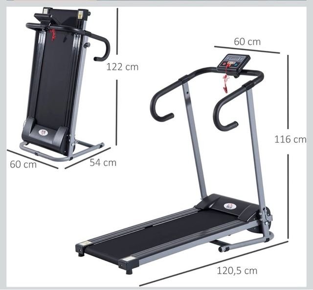 Cinta de correr plegable