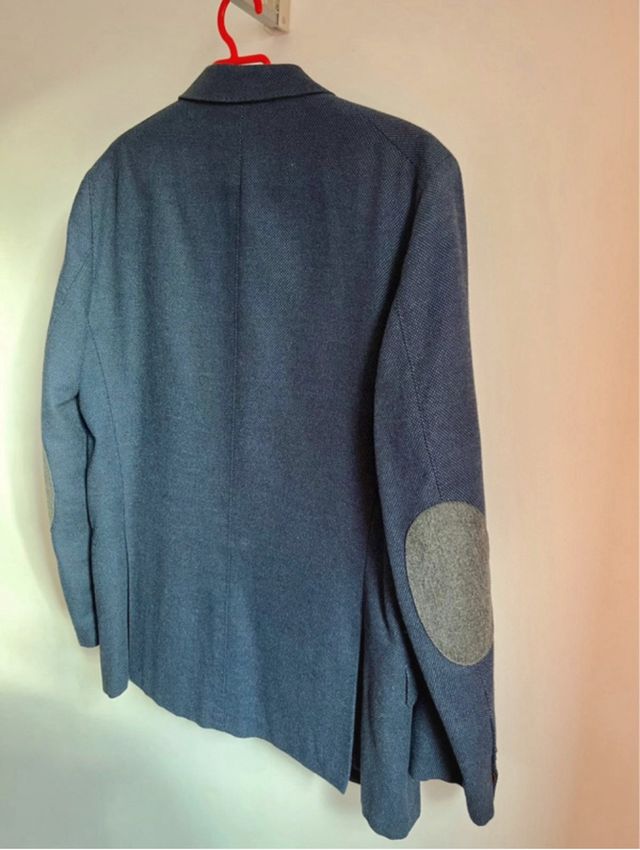 Americana Massimo Dutti Azul