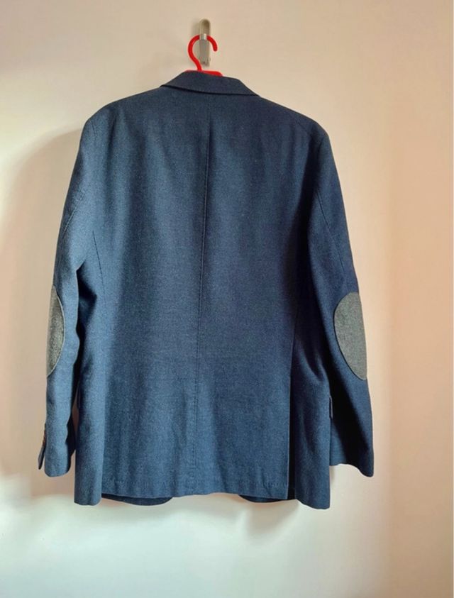 Americana Massimo Dutti Azul