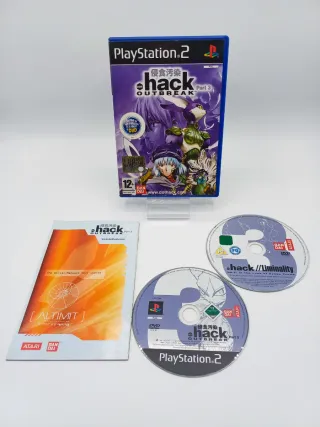 Dot Hack Part 3 Outbreak PS2