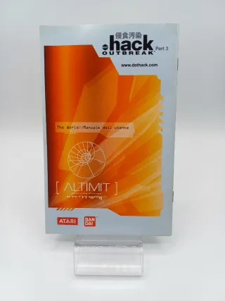 Dot Hack Part 3 Outbreak PS2