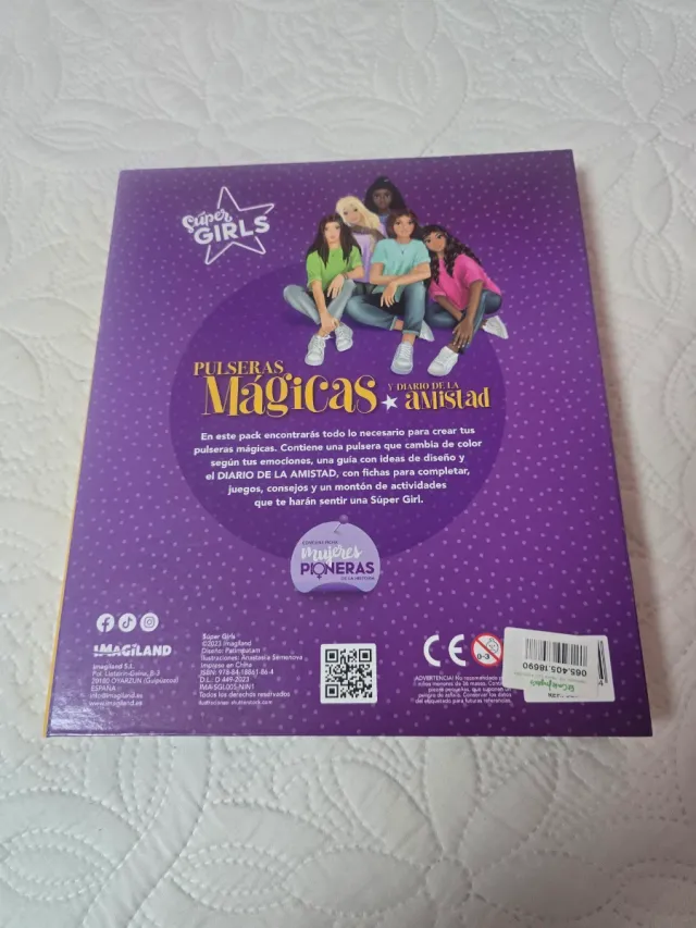 Set Pulseras Mágicas y Diario Amistad