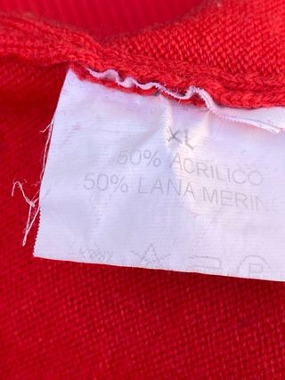 Jersey Talenti Lana Rojo