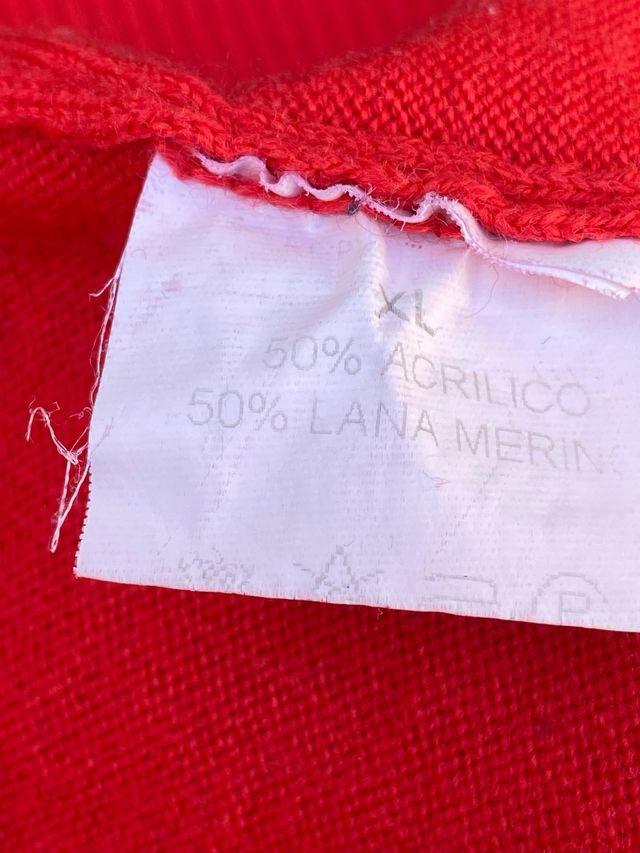 Jersey Talenti Lana Rojo