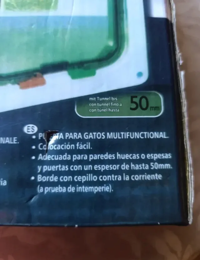 Gatera marrón nueva