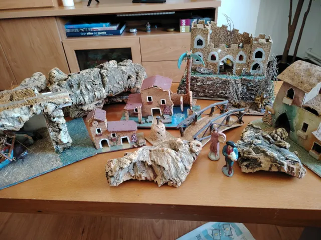 Belén antiguo completo