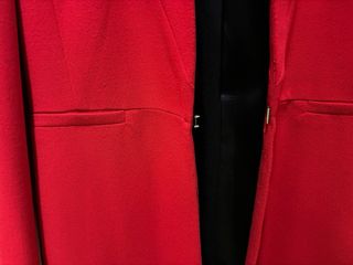 Americana larga roja Basement