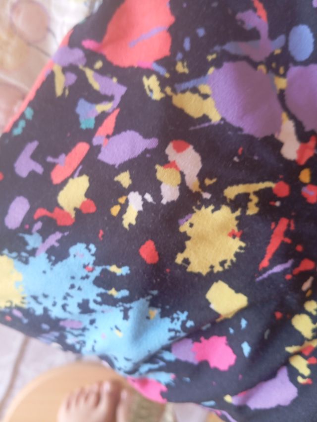 Conjunto deportivo top y shorts estampado