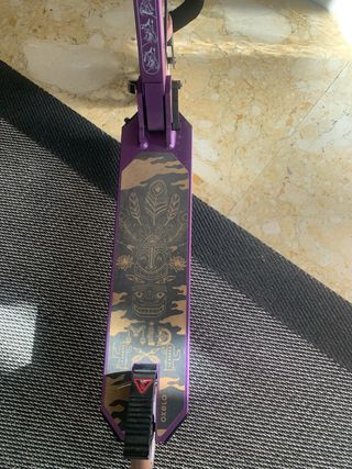 Patinete Oxelo morado