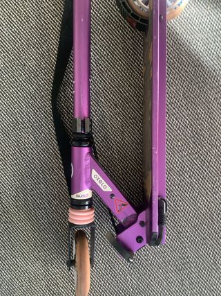 Patinete Oxelo morado