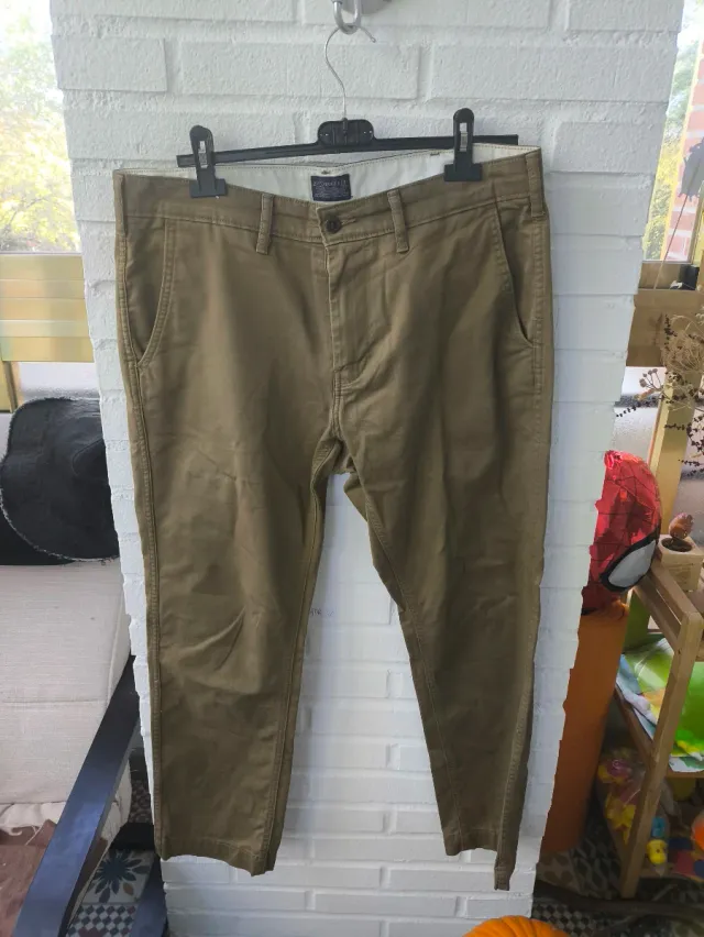 Pantalones Chinos Levi's Talla L Verde Oliva