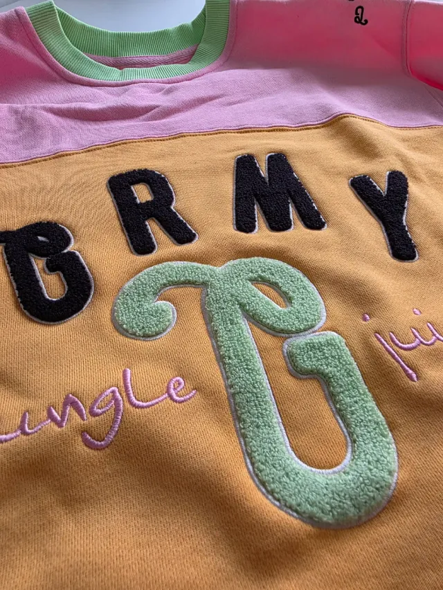 Sudadera Grimey Talla M Rosa/Amarilla/Gris