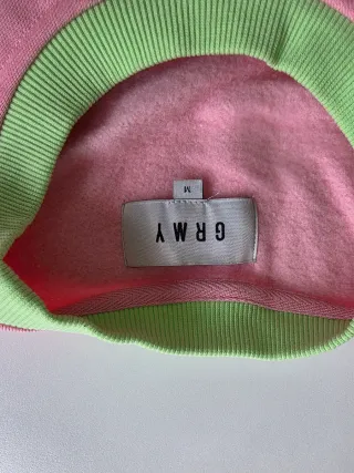 Sudadera Grimey Talla M Rosa/Amarilla/Gris