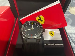 Orologio SCUDERIA FERRARI in Cassa Nera